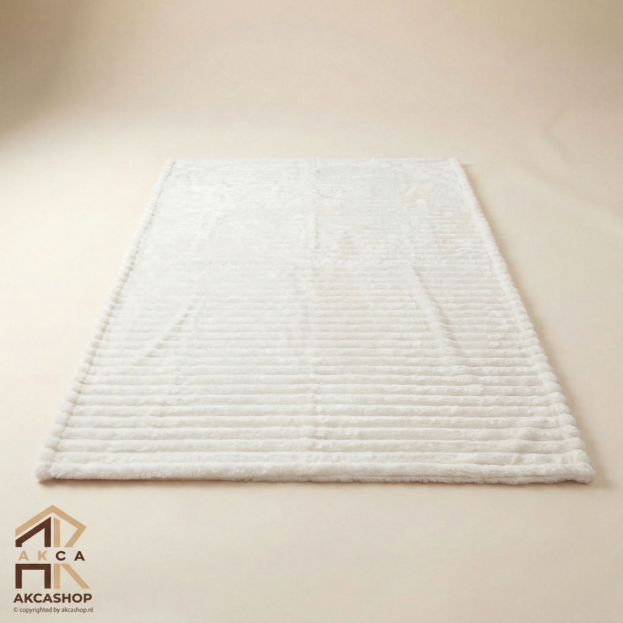 Fleece deken - 120x170cm - Wit