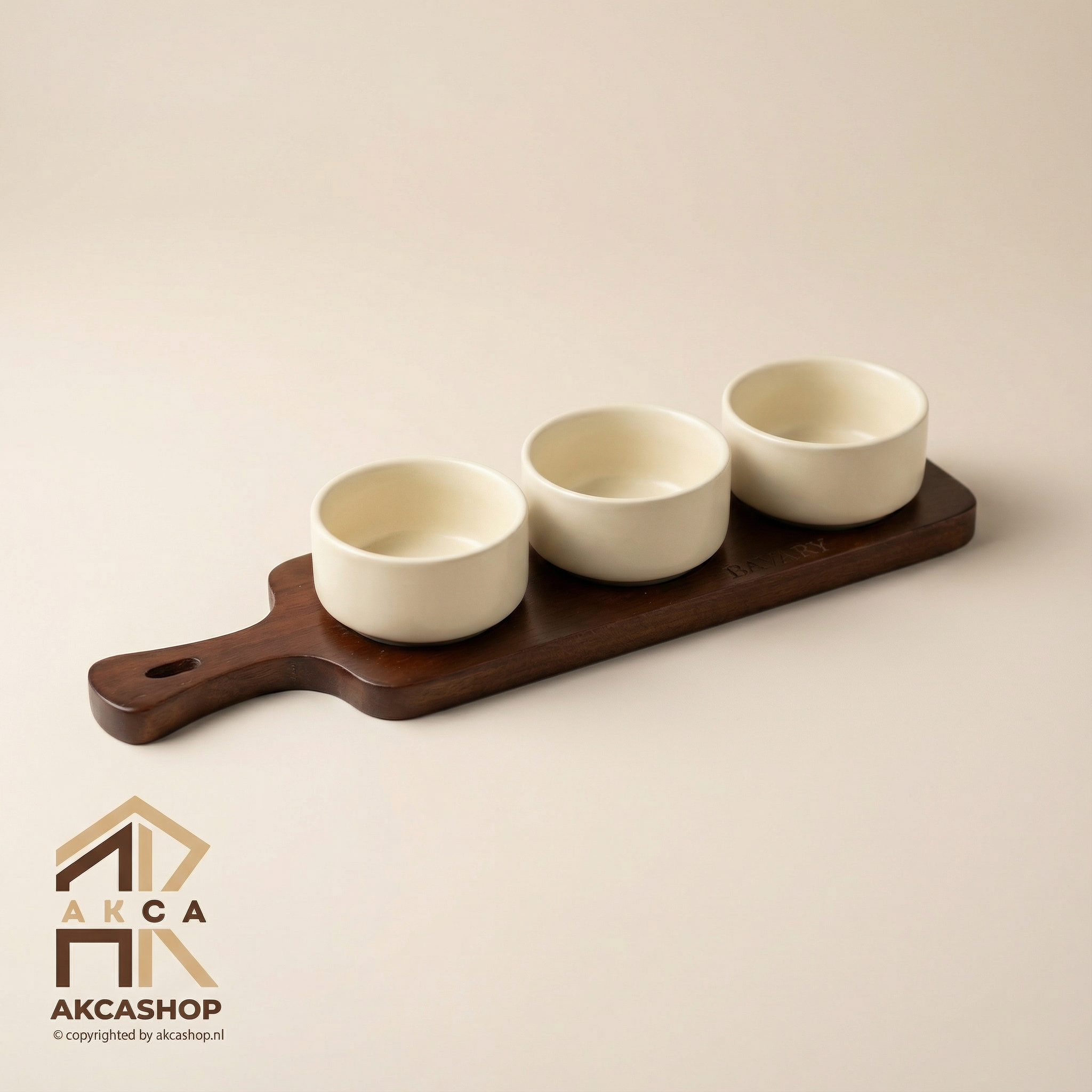 Terra Bowl set - Creme 4 delig