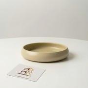 Chubby Beige - Diepe dinner bord - 3 Stuks