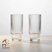 Ribble Glazen - 6 Stuks - 300ML