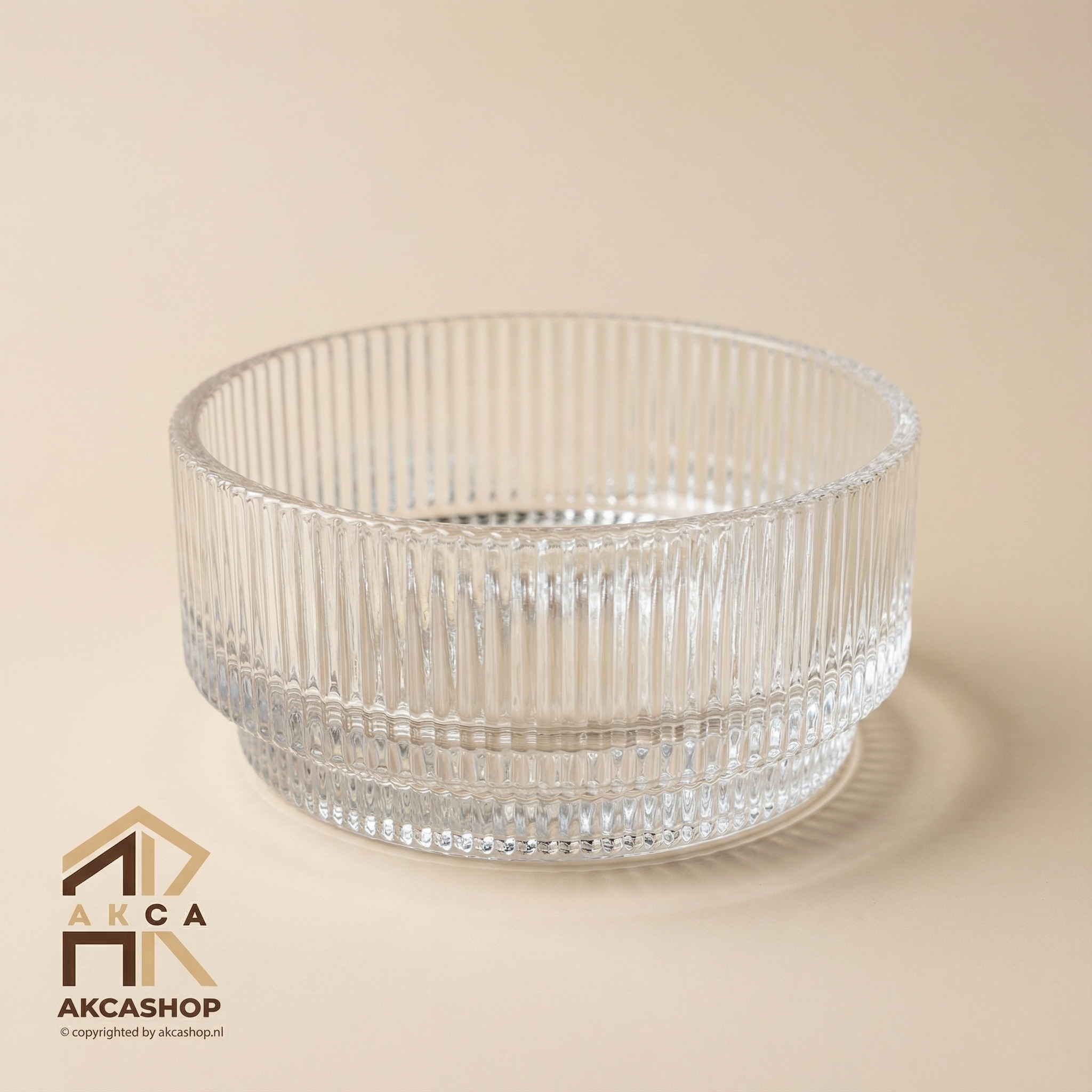 Ribble Glazen Snackkom (Ø 13 cm)