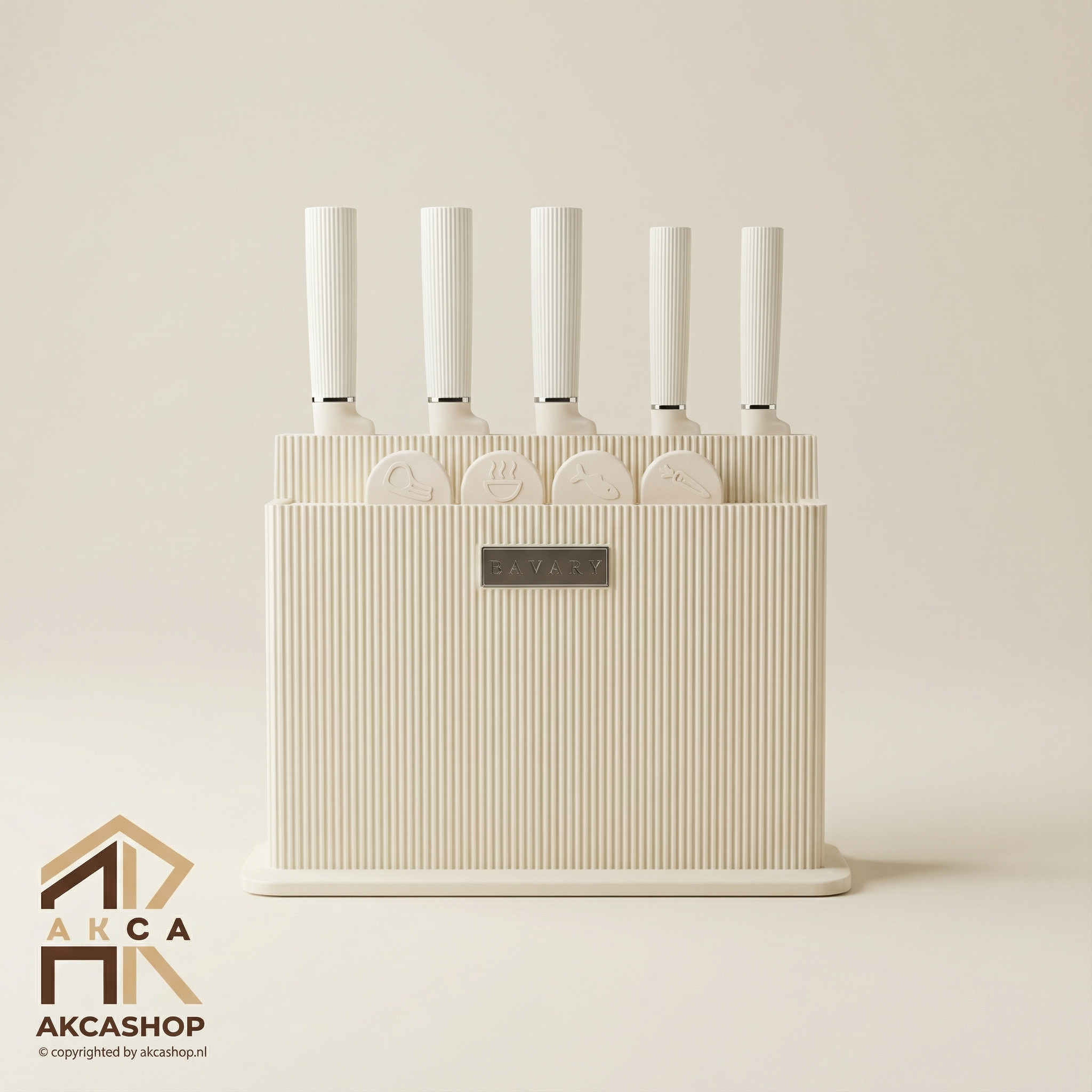 Bavary - Messenset en snijplanken - 10 delig