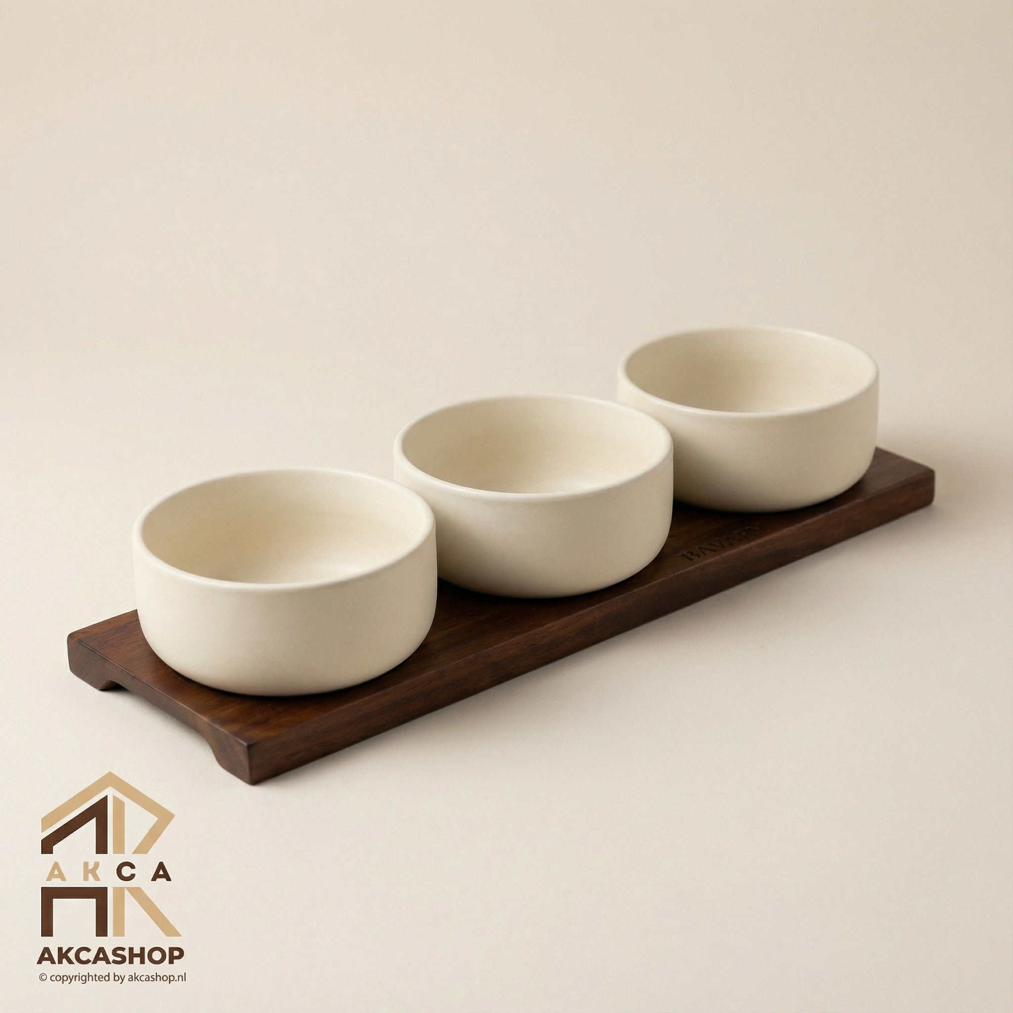 Terra Bowlset - 4 delig Creme