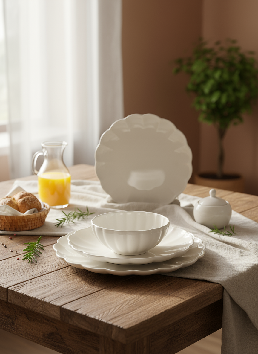 Blossom Dinner Set - 24 PCS