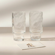 Iced glazen lang - Set van 6 - 300ML