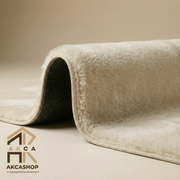 Fluffy Tapijt - Sand - 80x150cm