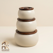 Terra - Voorraadpotten set