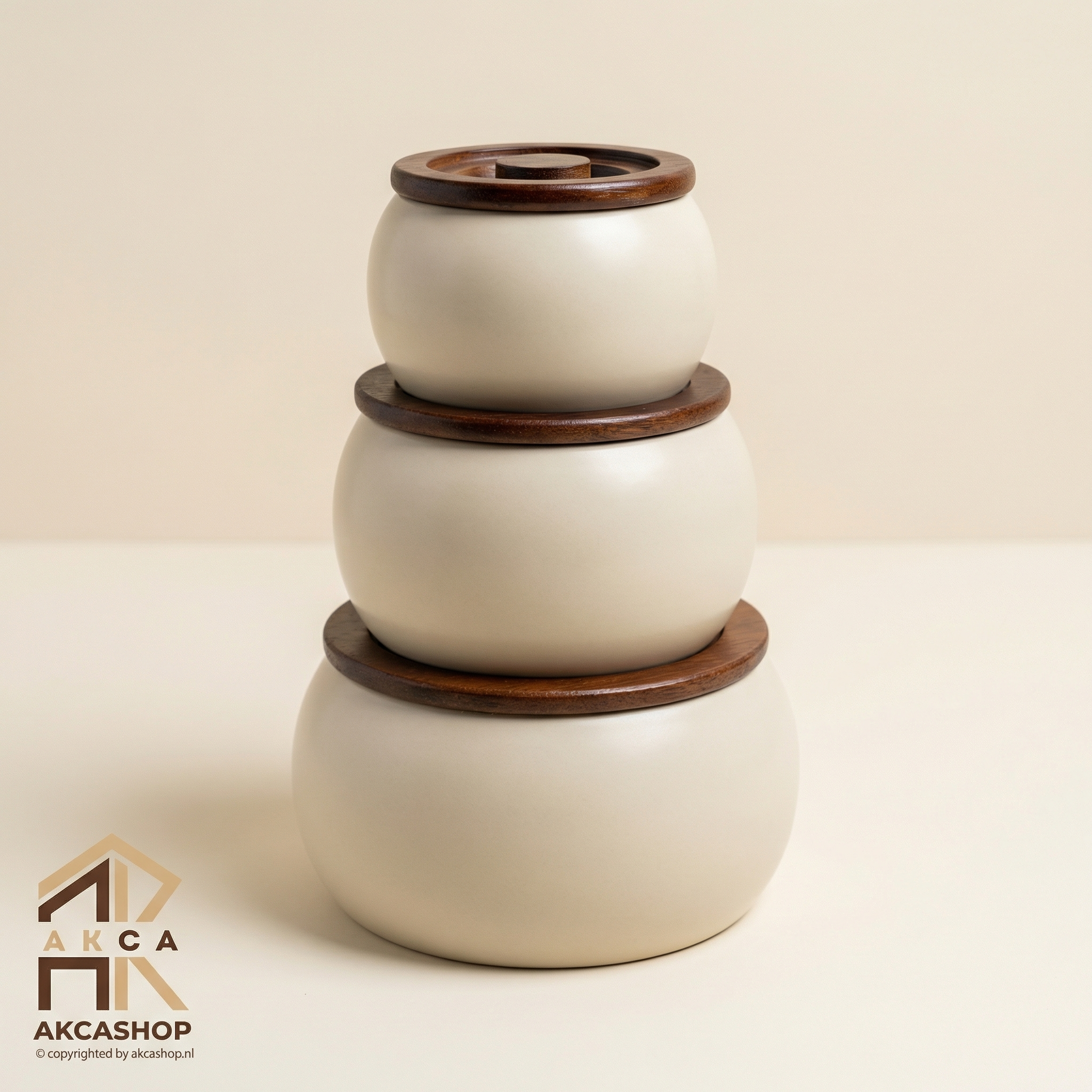 Terra - Voorraadpotten set