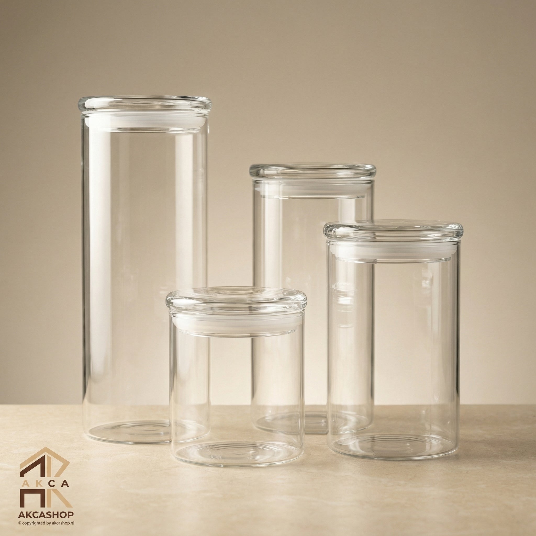 Bavary - Glas Voorraadpot - 0.6L