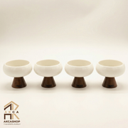 Mira – Chubby Wit – 4-delig Snackset