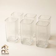 Ribble Carre - Drinkglazen - Set van 6