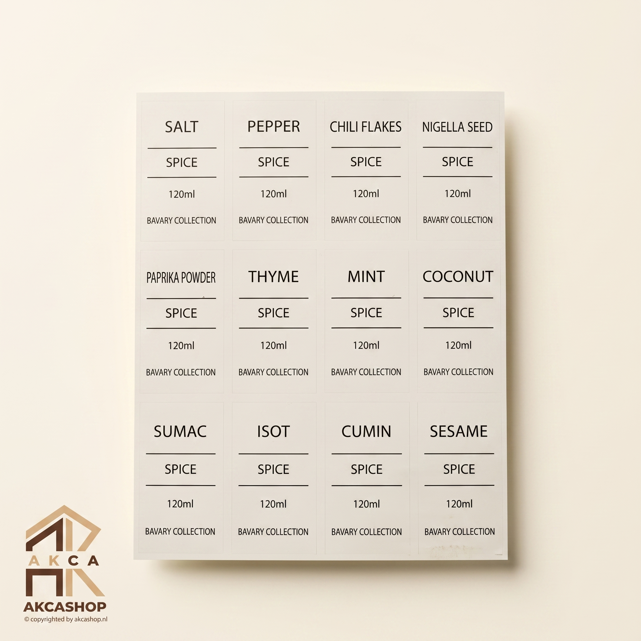 Kruidenpotten Set - 13 delig - Met stickers