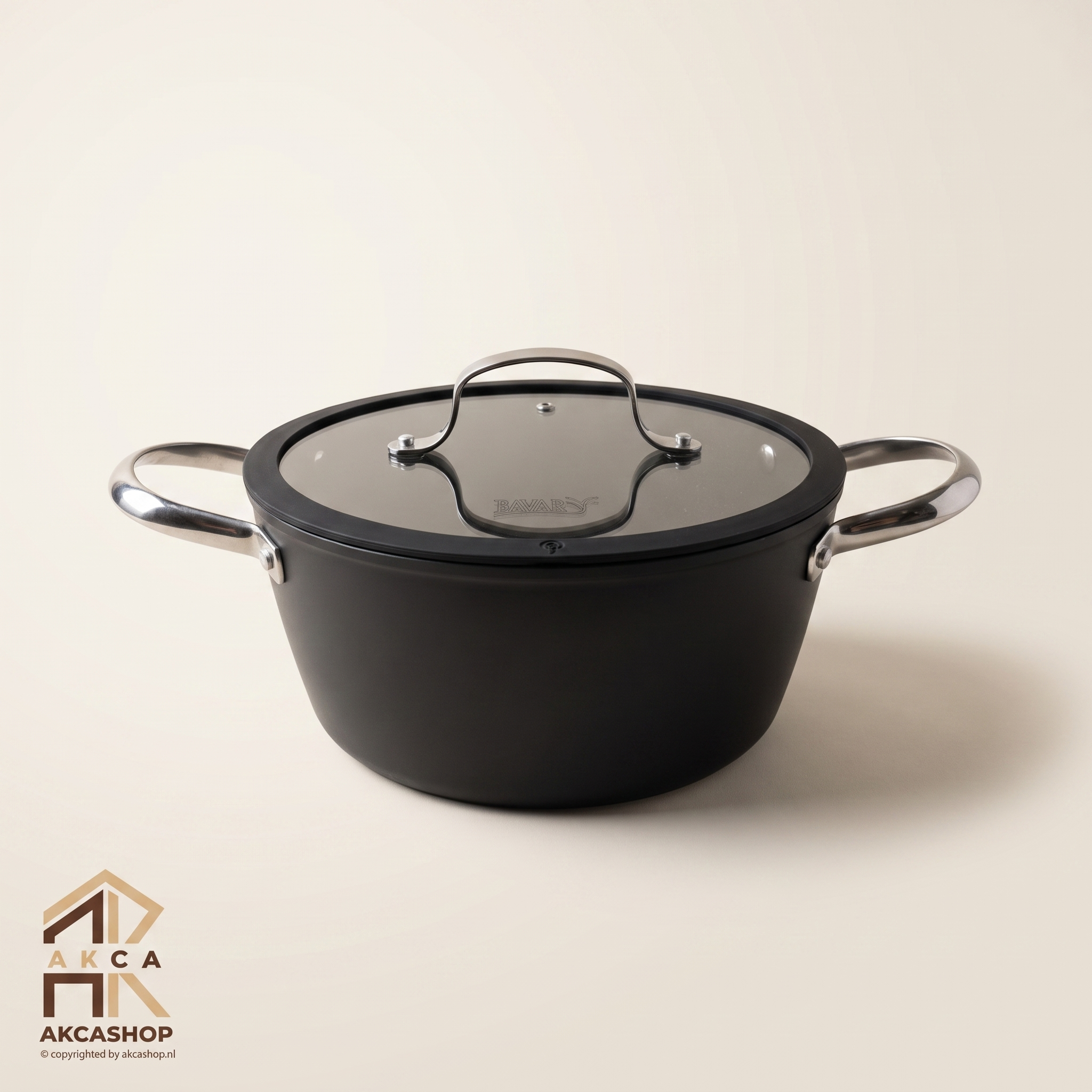 Bavary - PFAS Vrije Braadpan - Zwart - 20/30cm