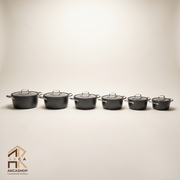 Bavary - PFAS Vrije Braadpan - Zwart - 20/30cm