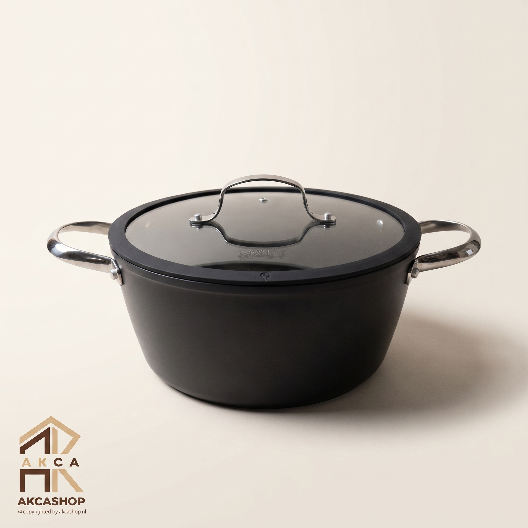 Bavary - PFAS Vrije Braadpan - Zwart - 20/30cm