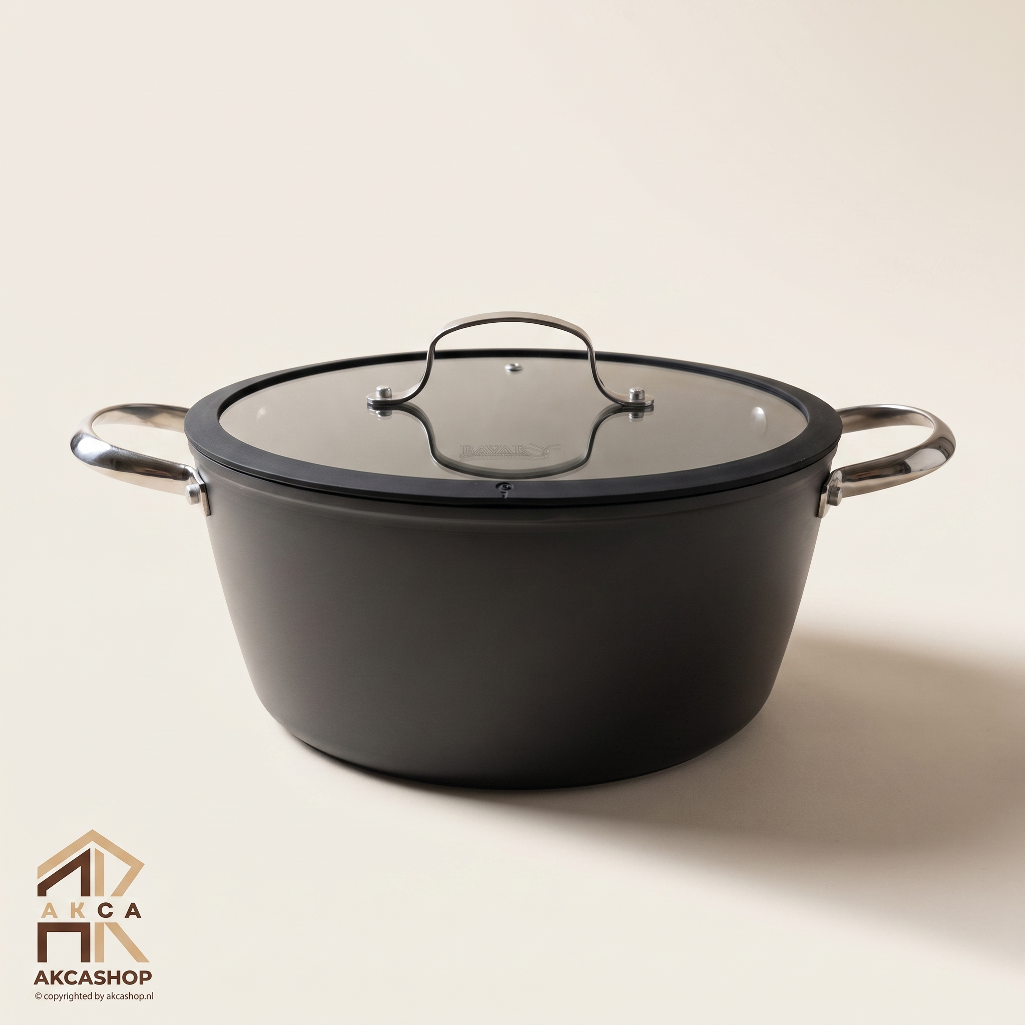 Bavary - PFAS Vrije Braadpan - Zwart - 20/30cm