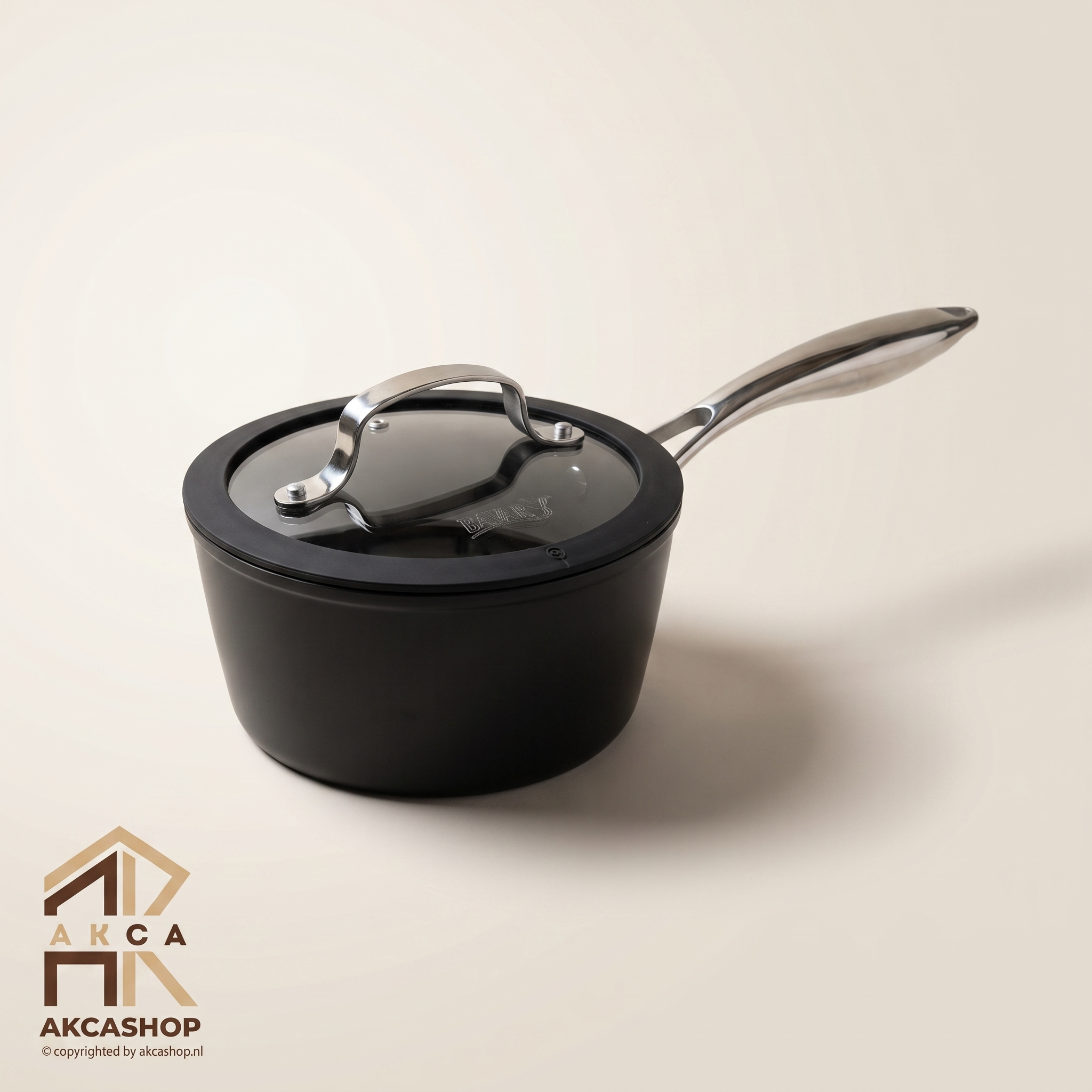 Bavary - PFAS Vrije Steelpan - Zwart - 16/18cm