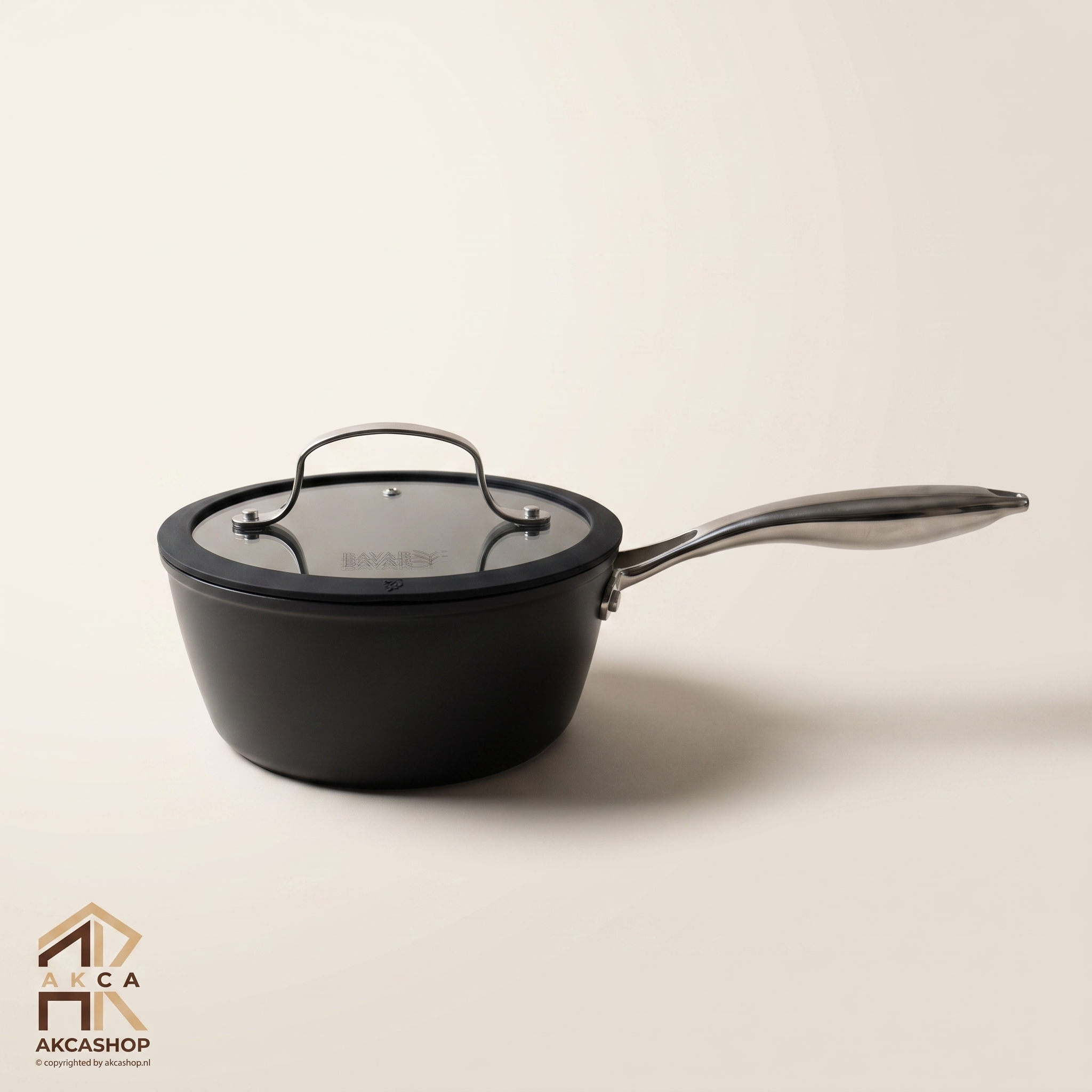 Bavary - PFAS Vrije Steelpan - Zwart - 16/18cm