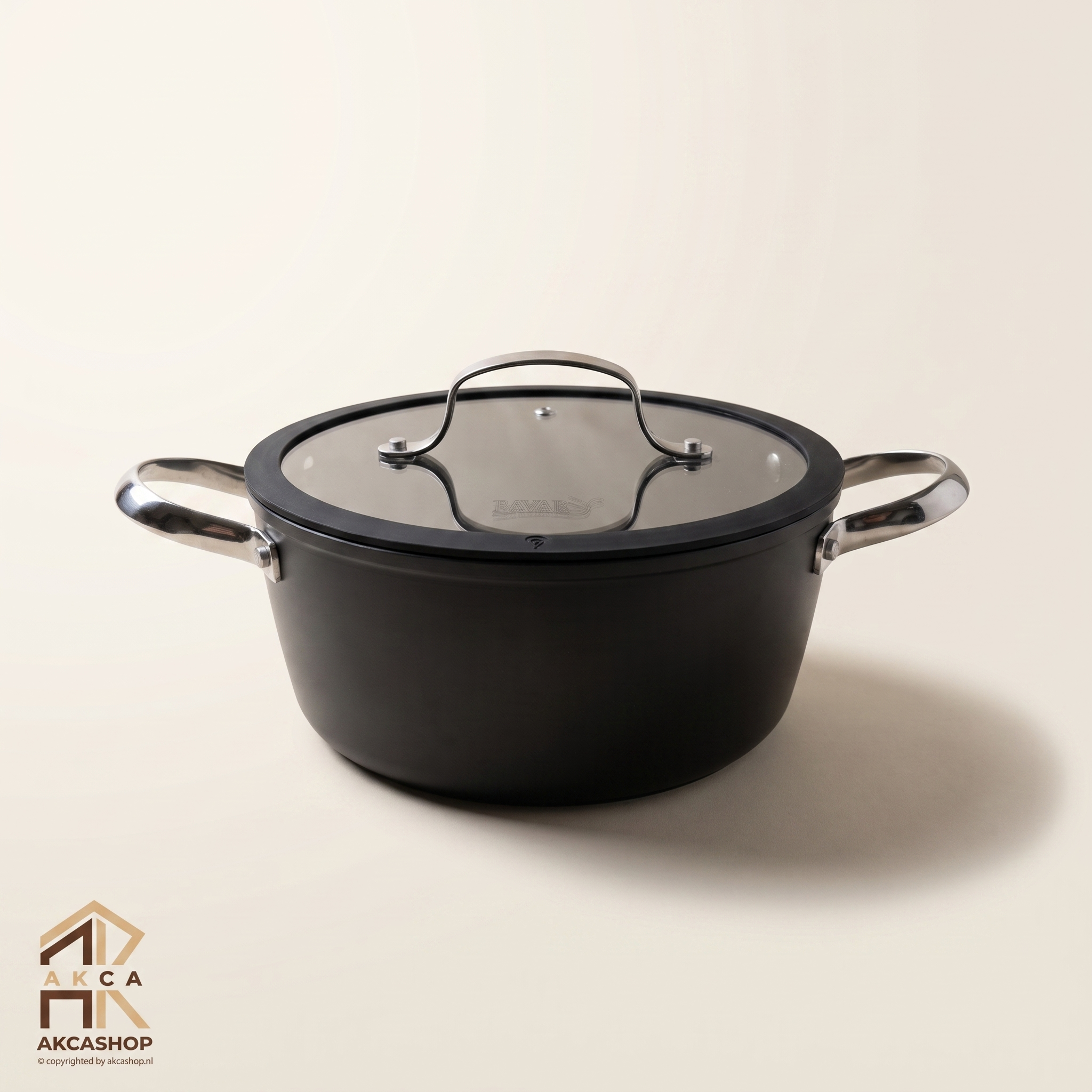 Bavary - PFAS Vrije Braadpan - Zwart - 20/30cm