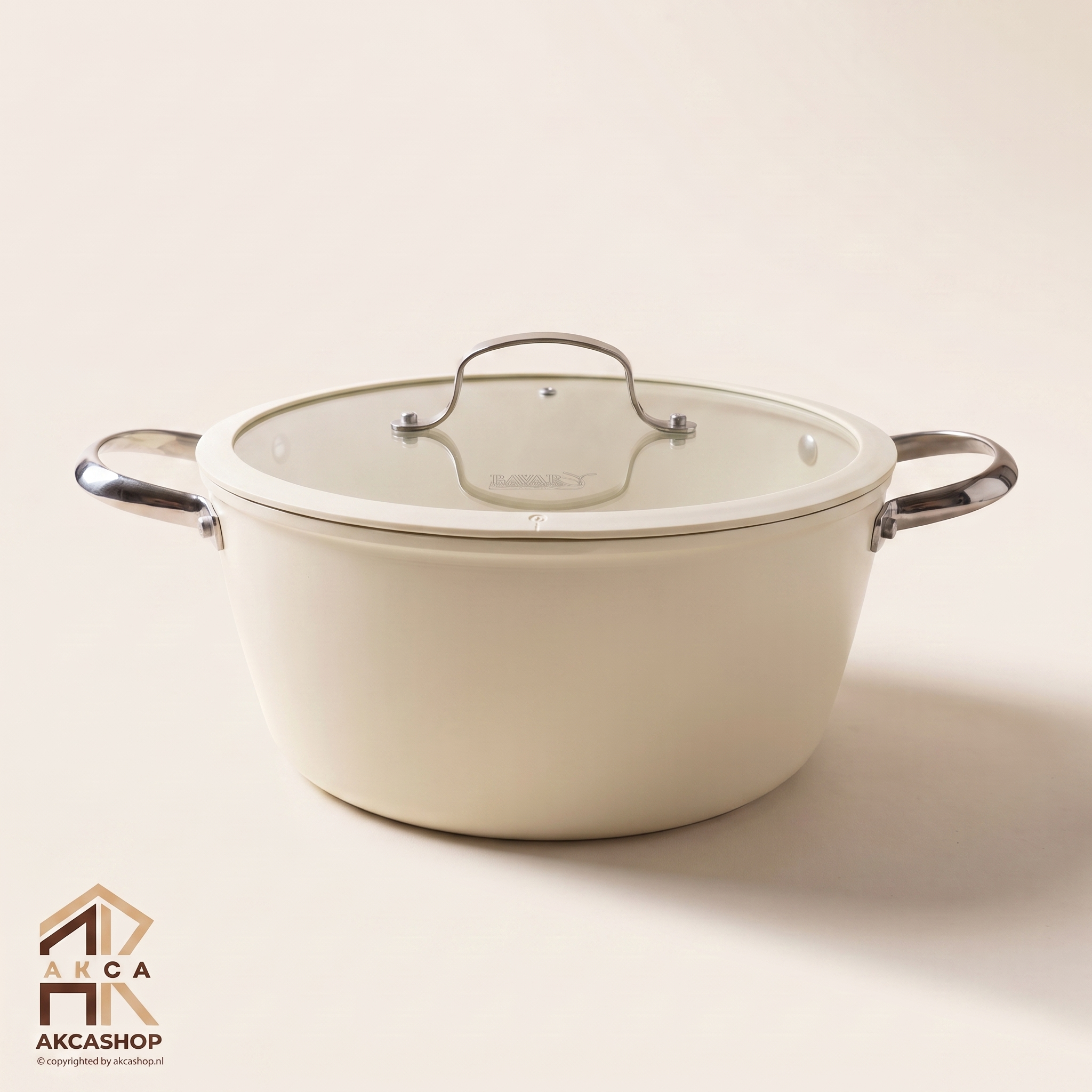 Bavary - PFAS Vrije Braadpan - Creme - 20/30cm