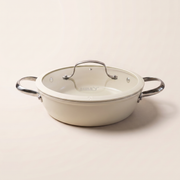 Bavary - PFAS Vrije Shallow pan - Creme - 24/28cm