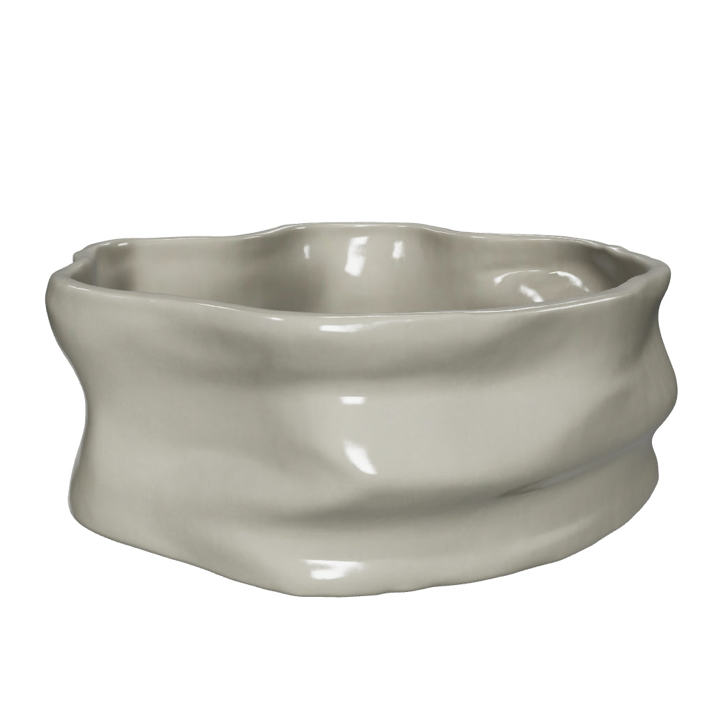 Nordic Serveerschaal Organic - 23cm - Créme